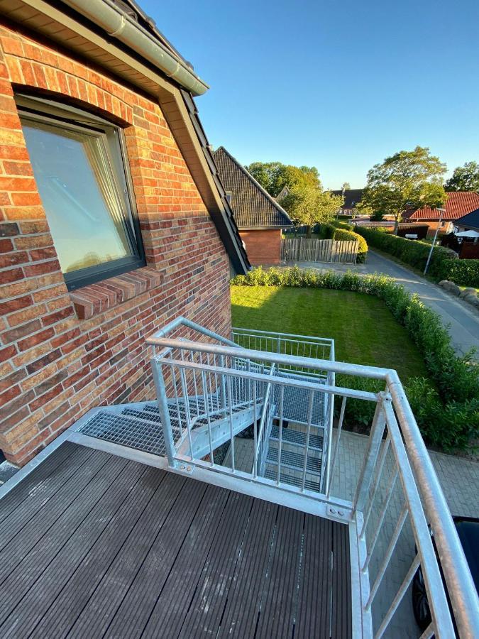 Moderne Kuestenbutze In Nordseenaehe Mildstedt Esterno foto