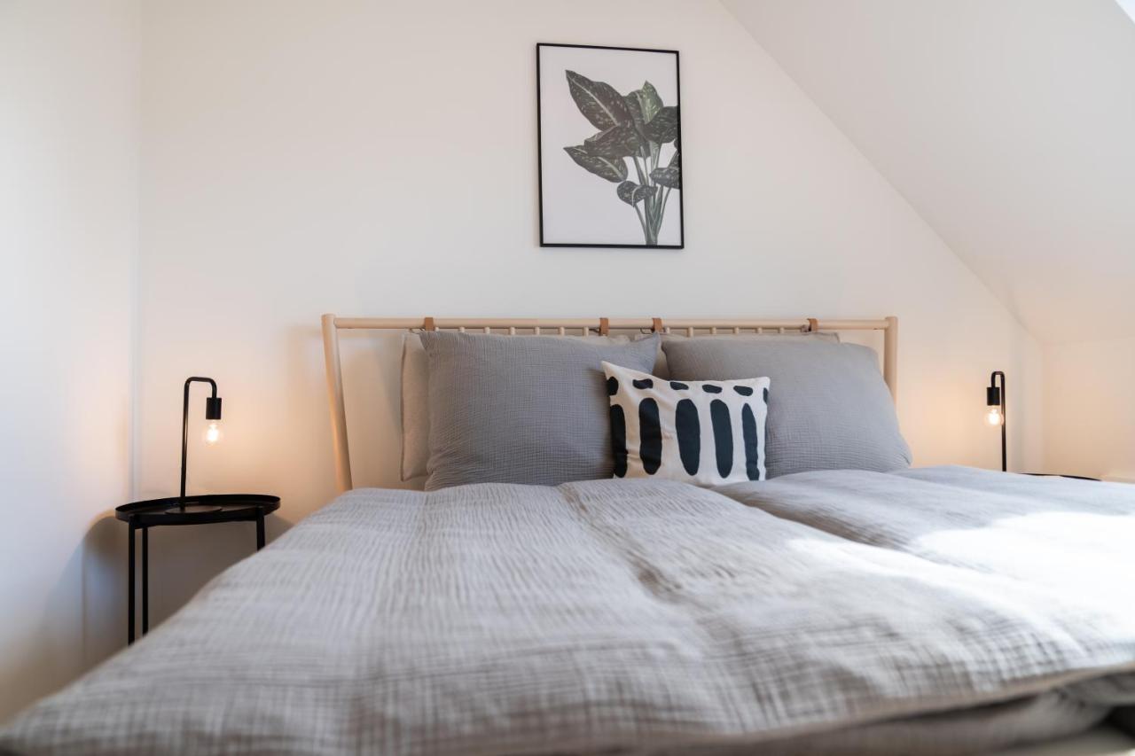 Moderne Kuestenbutze In Nordseenaehe Mildstedt Esterno foto