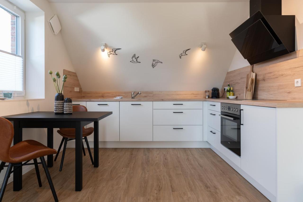 Moderne Kuestenbutze In Nordseenaehe Mildstedt Esterno foto